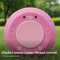 Interactive Play Dog Flying Disc Easy to Throw Dog Flying Disc Long-Lasting for Dogs, Young Dogs