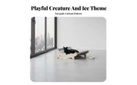 Cooling Design Rocking feline Cradle Breathable Elevated Pet bed and complimentaryStanding creature Furniture Easy to Clean for felines, young felines, Indoors, Living Room, Bedroom, Outdoors