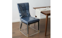 Transparent Chair Cover Dustproof PVC Chair Protector Full Coverage Clear Vinyl Seat Cover for Families with Children, Restaurants, Banquets, Parties