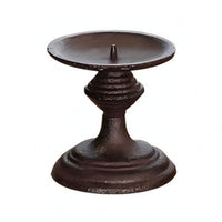 Tabletop Candle Holder Ornamental Metal Candle Holder Stable Decor for Mantel