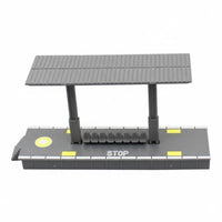 Plastic Train Platform Model Realistic Features Assembly Toy Station Pre-Painted