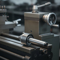 MT2 Rotating Tailstock Center Bearing-Mounted Revolving Rotating Tailstock Center Machined Tool for Woodturners