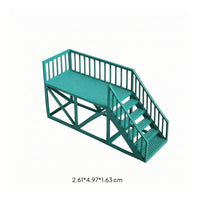 Miniature Staircase Model Detailed Resin Stairs Model Scene Model Staircase Steps Resin Stairs Structural Supports