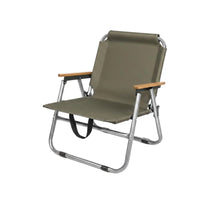 Ultra Light Folding Camping Chair Easy to Clean Backrest Folding Chair Footrest Outdoor Furniture Reinforced Material for Fishing