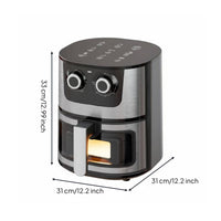 Electric Air Fryer Oil Cooking 7L Air Fryer Oven Multi-Functional Compact Touchscreen Cooker for Healthy Conscious People, Family Gatherings