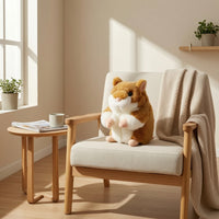 Hamster Stuffed Toy Cuddly Stuffed Hamster Furry for Children