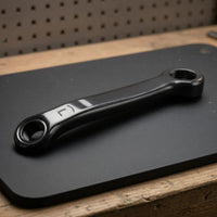 Metal Black Two-Wheeler Crank Arm Glossy 140 Mm Crank Arm 358 G