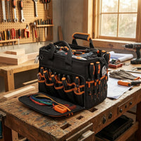 Handheld Tool Bag Portable Tool Bag with Shoulder Strap Comfortable for Diyers