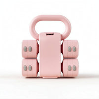 Dumbbell with Kettlebell Handle Compact Adjustable Dumbbell Multifunctional