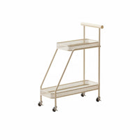 Floor-Standing Multi-Level Rolling Flower Pot Holder Movable with casters Plant Rack Space-Saving Tiered Stand Sturdy Base for Indoor Gardeners, Homeowners, Balcony, Living Room, Small Spaces, Bedroom