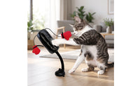 Interactive Cat Boxing Toy Padded Spring Cat Toy for Apartments