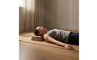 Arched Fitness Block Ridged Top Wood Fitness Block Polished Finish Balance Brick for Stretching