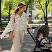 Cotton Air Conditioning Shawl for Women - Office Anti-cold Sun Protection Cape