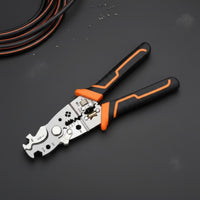 Heavy Duty Multifunction Stripper Tool Sharp Blade Wire Stripper Pliers Forged Steel Cable Cutting Pliers Non Slip Grip for Electricians