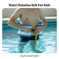 Removable Layers 5-Layer Swim Training Aid Builds Water Confidence Foam Swimming Back Buoy Lightweight for Beginners, Toddlers, Pool