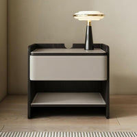 Italian design Single-Drawer End Table Luxury Design Nightstand Modern Minimalist Bedside Furniture Designer Model for Homeowners, Apartment Dwellers, Students, principal Bedroom, Hotel Room, Entryway, deactivatedice