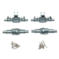 RC Axle Housing with Screws Upgrade Replacement Aluminum Axle Cover Easy to Install Hardware for Crawler Builders