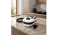 Compact Handheld Steam Cleaner Powerful Steam Cleaner with Hose Adjustable Handheld Steamer Ergonomic for Home, Kitchen
