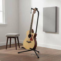 Foldable Angular-Frame Guitar Stand Fits Multiple Instruments Folding Guitar Stand Universal Fit Instrument Support Stable Base for Practice Room