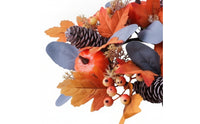 Candle Circlet Autumn Table Wreath Rustic for Mantel