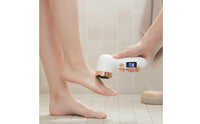Electric Foot File Washable Rechargeable Callus Remover 2 Speeds for Home