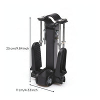 Anti-Slip Footrests with Bracket Universal Foldable Foot Pegs Long-Lasting Footrest with Mounting Bracket Space-Saving for Commuters