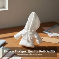 Ob11 Doll Outfit Thick Material OB11 Doll Sweatshirt Casually Design BJD Hoodie for Figure Collectors, Display