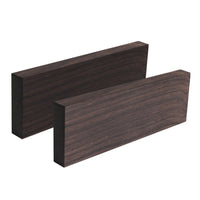 Ebony Wood Block for DIY Knife Handle, Knife Scale, Musical Instrument, 120x40x10mm