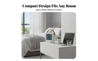 Desktop Water Cooling Fan Cools & Humidifies USB Powered Desk Fan Adjustable Speed Mini Air Chiller for Office Workers, Students, Bedroom, Dorm Room