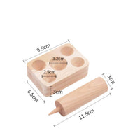 Moxibustion Form with Demolding Stick Reusable Moxibustion Form Handheld