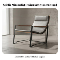 Zen Minimalist aesthetic corner configurationd Upholstered Set Nordic visual aesthetic Corner Sofa Minimalist Design Sectional Couch Spacious Seating for Apartment Dwellers, Families, residents, Lounge Area