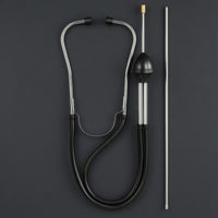 Flexible Hose Auto Cylinder Stethoscope Metal Ear Tubes Engine Stethoscope Handheld Car Noise Diagnostic Tool Repair Use for Mechanics