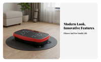 Bluetooth Music Full Body Vibration Plate Adjustable Speed Standing Exercise Shaker Handheld Controller Control Vibrating Exercise Board Anti-Slip Surface for People Seeking Adults, Seniors, Home Gym, Workout, Living Room, Office