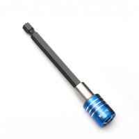 Metal Drill Bit Extension Adapter Straight Hex Shank Adapter Cylindrical Screwdriver Bit Extension Long-Lasting