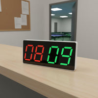 Multi-Sport Use Billiards Score Counter Easy to Read Electronic Score Board Portable Digital Scoreboard for Referees, Game Hall, Competition