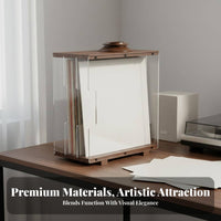 Album Holder Versatile Organizer Anti Yellowing Acrylic for Tabletop