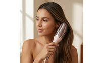 Hot Air Brush Fast-Dehydrating Blow Dryer Brush Straightening Dryer with Bristles for Home, Travel