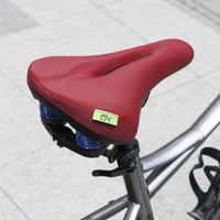 Ergonomic Cycle Saddle Aerodynamic Teardrop Bike Saddle Breathable Cycle Accessory
