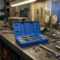 7 Pieces Hex Star Socket Bit Set T25 T30 T-40 T45 T50 T55 T60 3/8-Inch Hex Star-Shaped Driver Set 110 Mm Long Repair Tool for Manufacturing Work