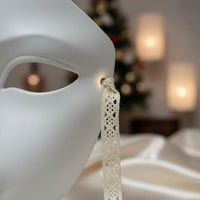 Hand-Painted Full Face Mask Vintage Design Traditional Chinese Attire Accessory