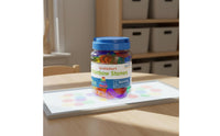 36 Pieces Educational Sorting Pebbles Educational Colorful Sorting Pebbles Color Recognition Colorful Pebble toy for Preschoolers, Classroom