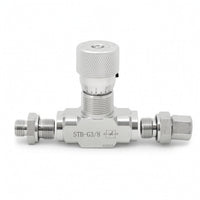 Industrial Hydraulic Rate Control Valve Threaded Inline Rate Control Valve Manual Hardware Compact for Machinery Technicians