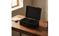 Trading Card Storage Case with Handle Multi-Compartment Graded Card Case Aluminum for Collectors, Trading Cards