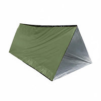 Heat Retaining Portable Emergency Tent Quick Setup Emergency Bivvy Shelter Waterproof Thermal Rescue Shelter Windproof for Campers, Hikers, Camping, Disaster Relief, Hiking