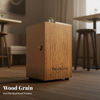 Beginner Friendly Cajon Internal Snare System Cajon Drum Portable Percussion Instrument Versatile Ta Singles for Percussionists, Musicians, Acoustic Sessions, Live Performances, Street Performance, Studio Recording