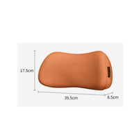 Car Lumbar Support Cushion Ergonomic Lumbar Support Cushion Back Pillow Contoured Back Pillow with Straps Comfortable
