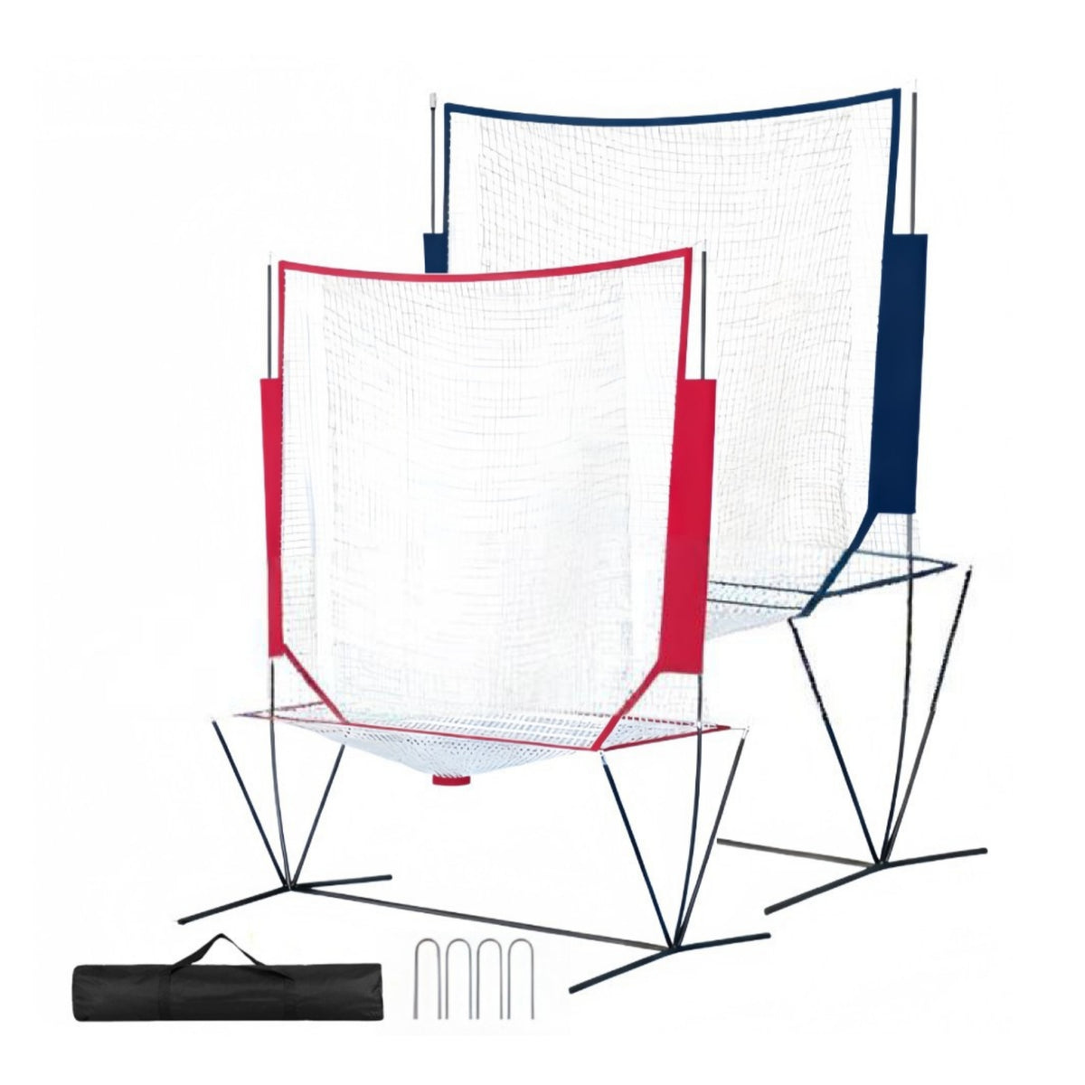 Tennis Training Net with Carrying Simple Assembly Tennis Practice Net Heavy Duty for Coaches