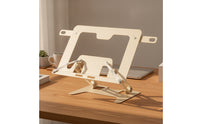 Metal Book Rest Foldable Book Stand with Base Ergonomic Holder for Readers, Students, Desk, Office