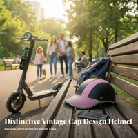 Baseball Cap Design Helmet Breathable Baseball Cap Helmet Lightweight for Cyclists, Motorcyclists, Commuting, Daily Commute, City Riding