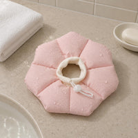 Adjustable Flower-Shaped Pet Collar Textile Exterior Padded Pet Collar for Small Pets